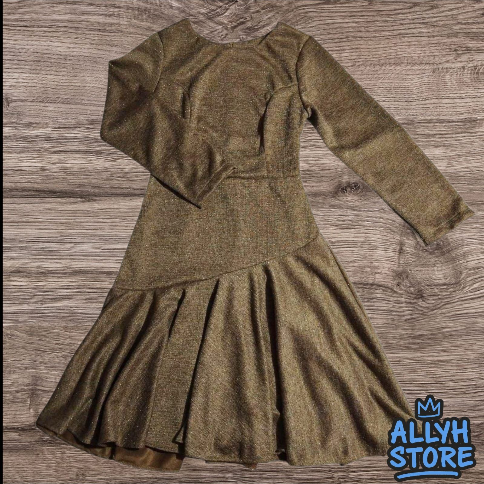 Vestido Manga Longa Feminino G/GG