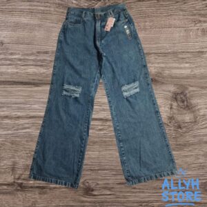 Calça Jeans Feminina Wide Leg Tam 42