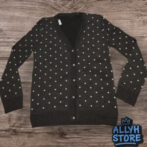 Casaco Cardigan Feminino Coração M